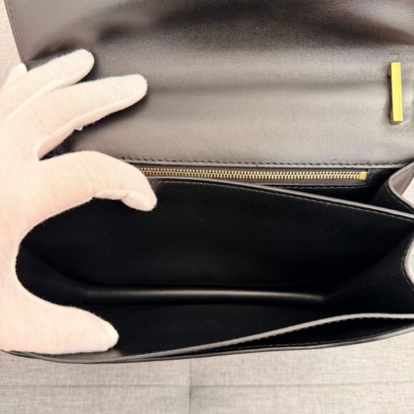 BURBERRY TB Mini bags Leather Black Free Shipping | Duties Paid - Picture 10 of 16